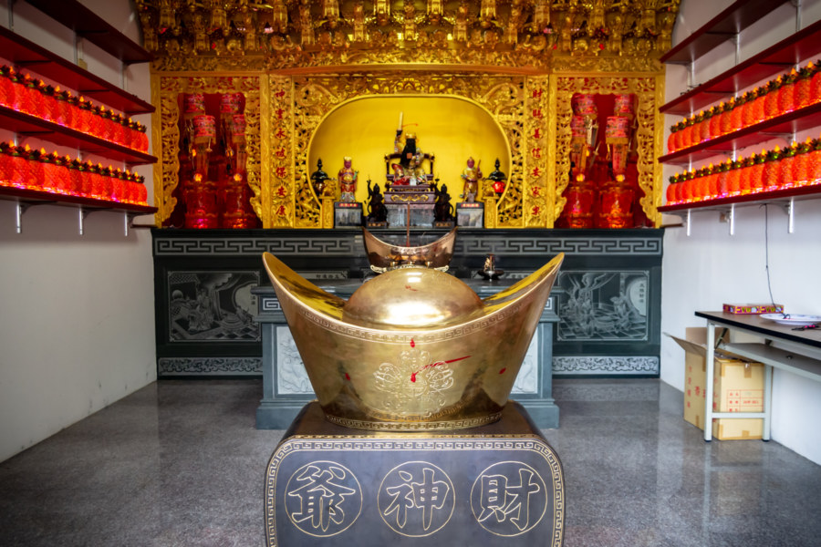 Caishen Shrine at Wuchang Temple