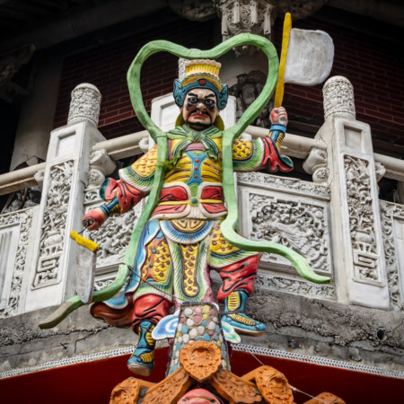 Wuchang Temple Statue