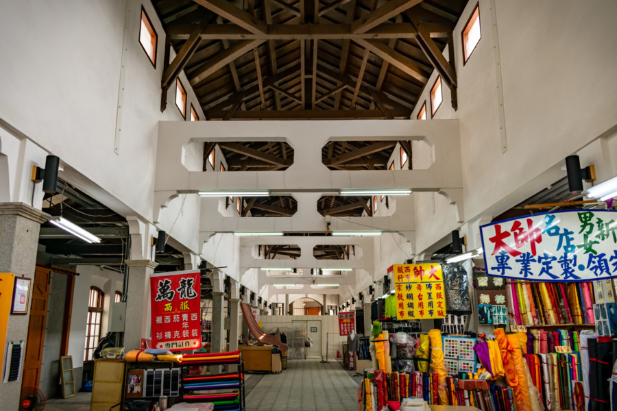 Inside the Newly Restored Tainan West Market