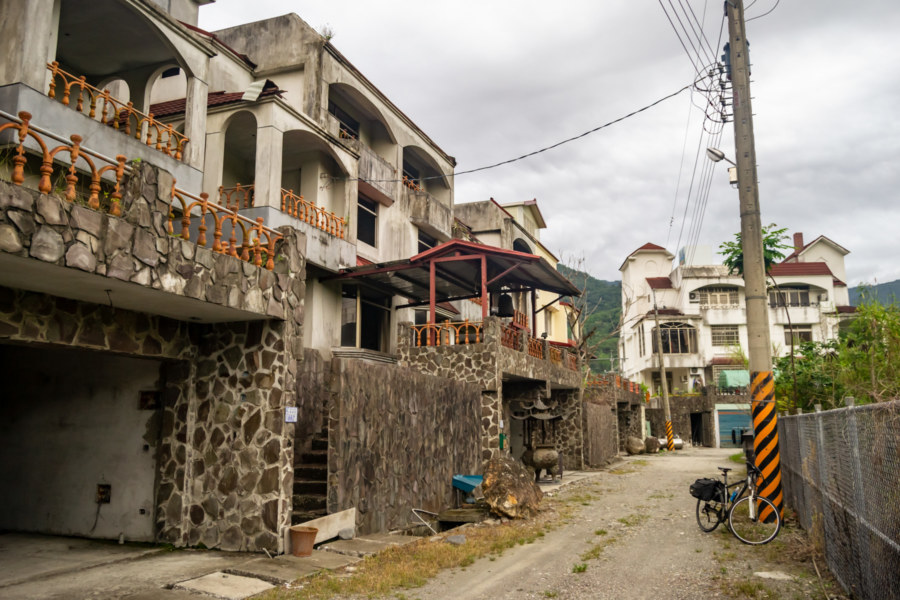 Derelict Apartment Block in Beinan District