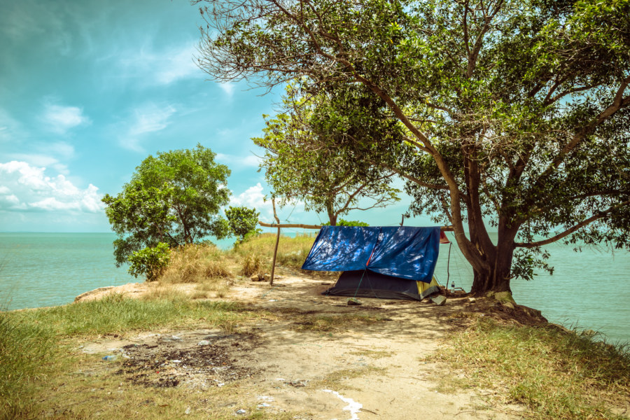 Campsite at Pulau Besar