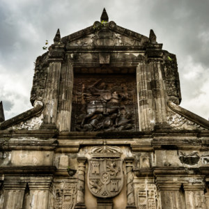 The entrance to Fort Santiago