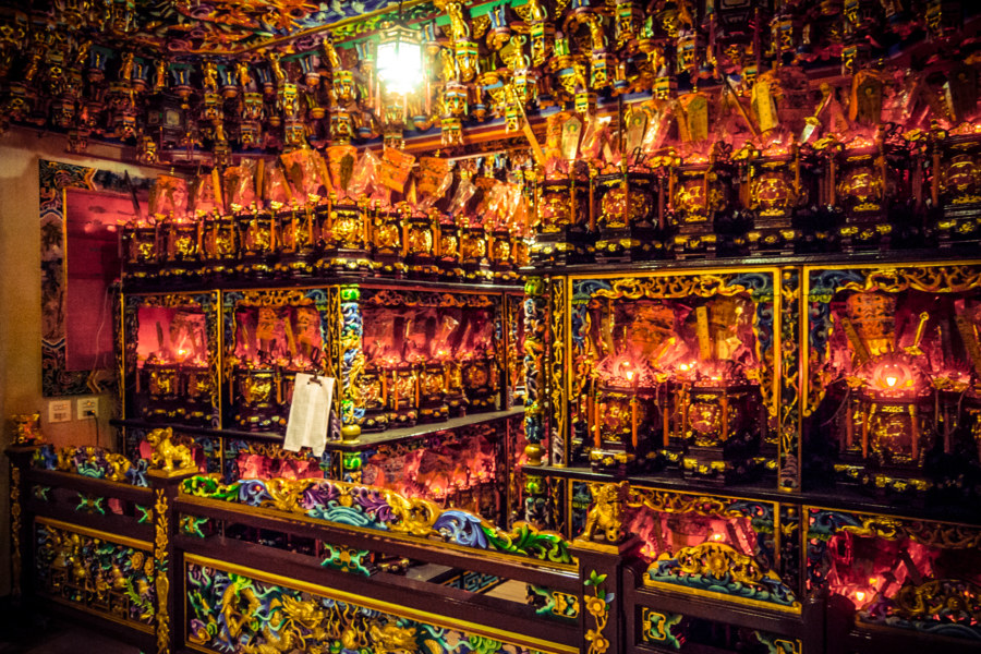 Deep inside Mazu temple