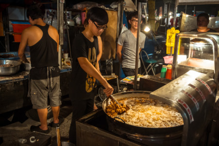 Jingcheng Night Market fried chicken