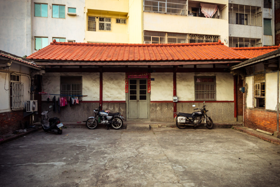 A traditional home hidden in back alley Changhua City