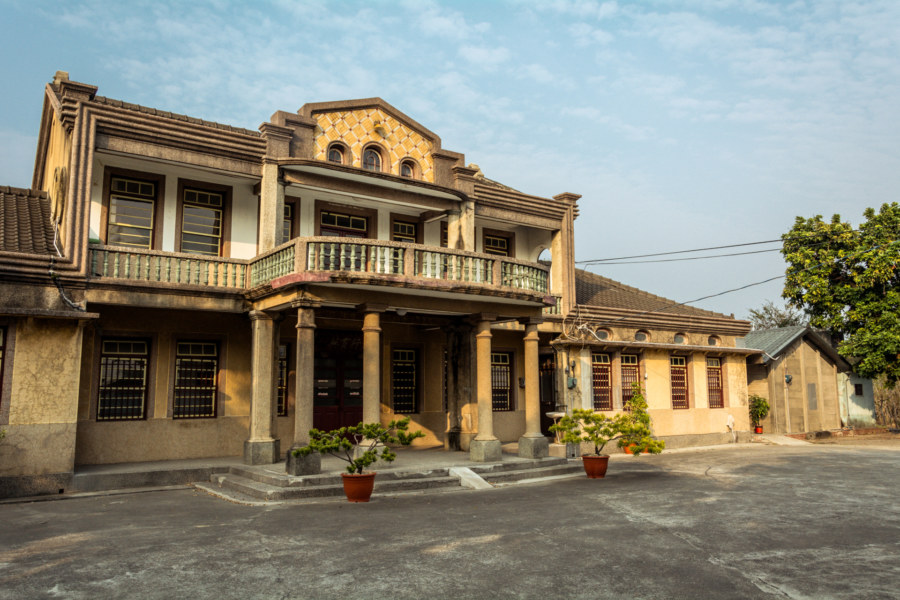 The former residence of Huang Sanyuan in Puxin Township