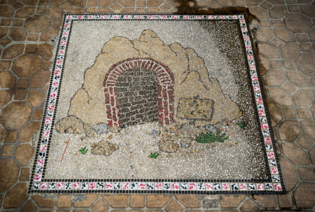 Mosaic Outside an Old Bomb Shelter