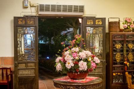 A Hakka Floral Entrance