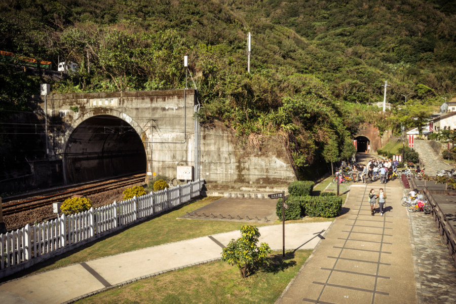 On the other side of  Old Caoling Tunnel (舊草嶺隧道)