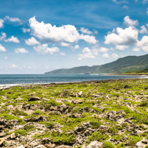 Coral beach in far eastern Pingtung