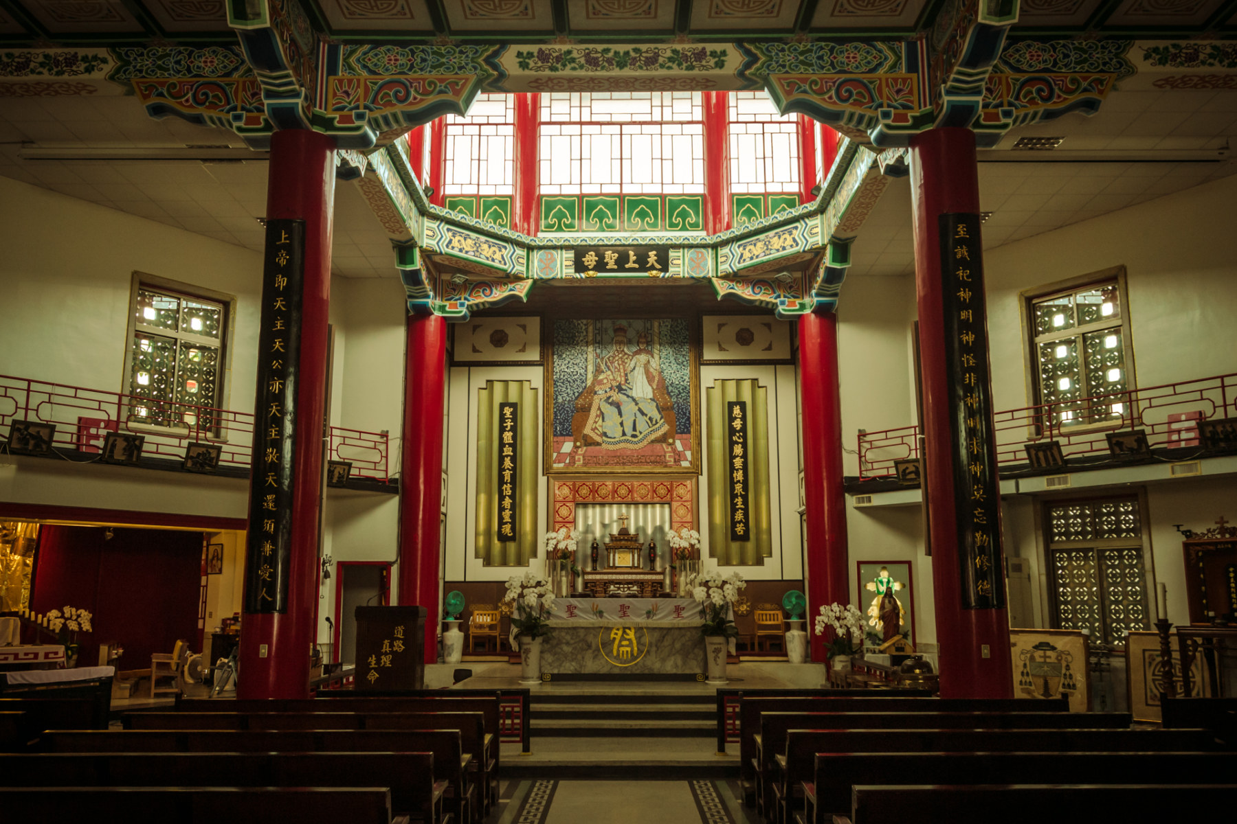 Католический храм в Японии
