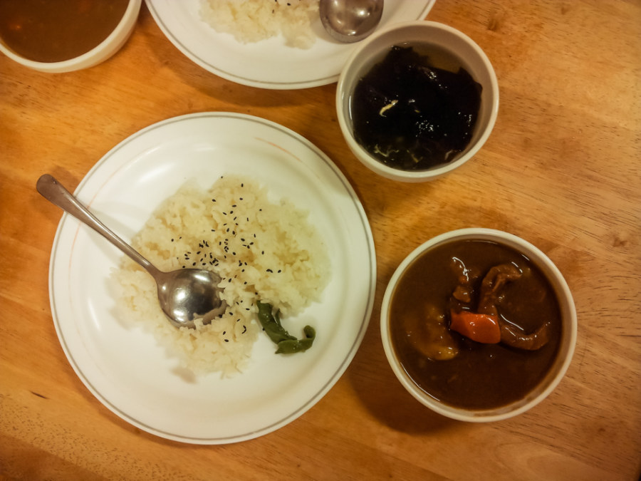 Old school Japanese-style curry in Tainan
