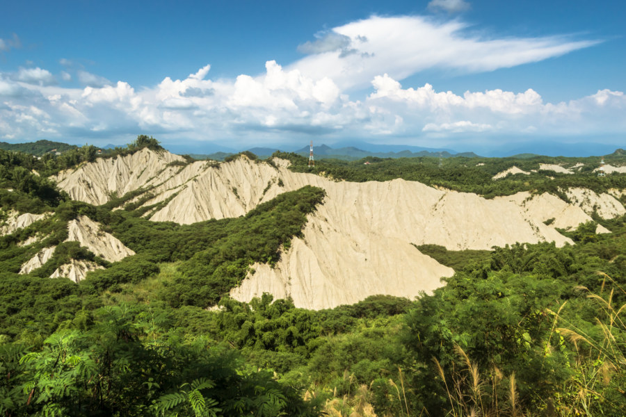 Into the badlands of southern Taiwan