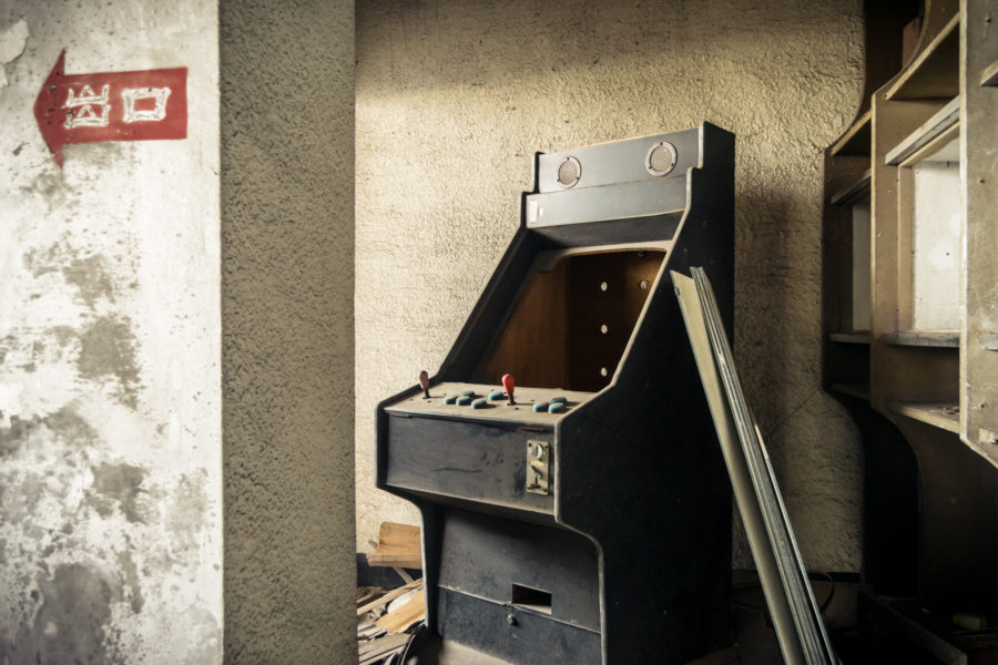 Empty Arcade Machine