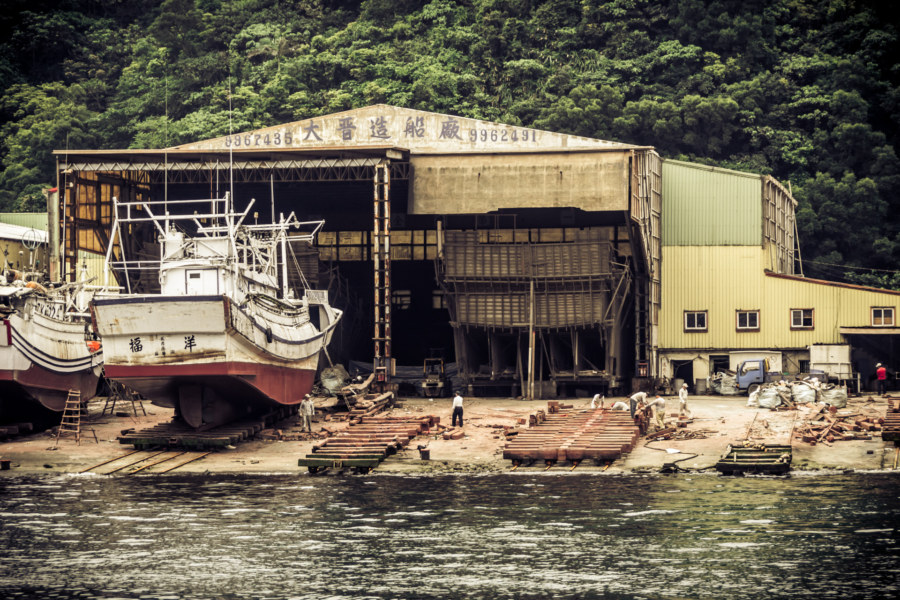 The shipyards of Nanfangao 南方澳