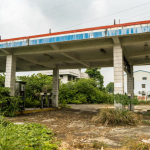 Abandoned Gas Station in Linnei