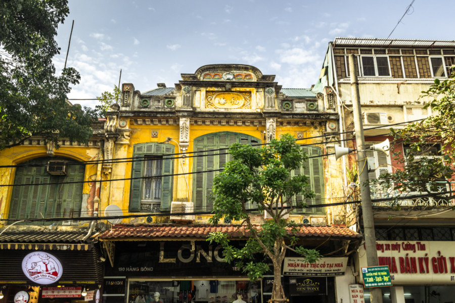 Magnificent shophouse in the Old Quarter of Hanoi