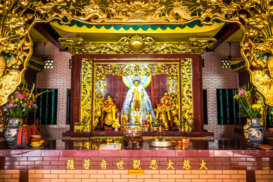 Guanyin Shrine at Quan Am Pagoda